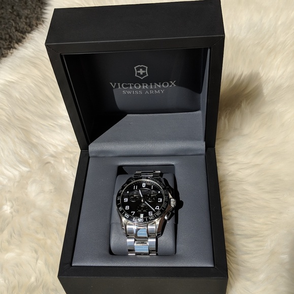 Victorinox Mens Chrono XLS - Black Dial